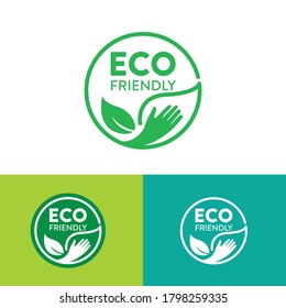 Eco Friendly, Logo Design Template Vector Illustration.