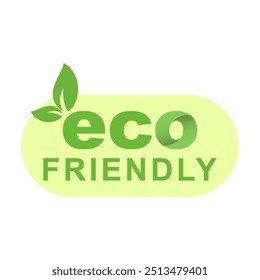 Eco friendly logo sign symbol for ecologic food stamp or mark isolated on white background. 