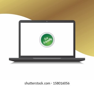 eco friendly notebook laptop media device