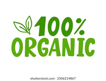 Conjunto de etiquetas de letras de mano de Vector de alimentos orgánicos ecológicos. Emblemas, pegatinas, sellos de diseño de Colección. Comida saludable de Producto de granja natural vegano, insignia no transgénica. Planta Basada, Logotipo de Ecología.