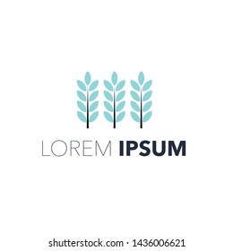 Eco Friendly Organic logo template. Leaf Icon best for web or company logo
