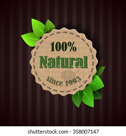 eco friendly paper template banner 
