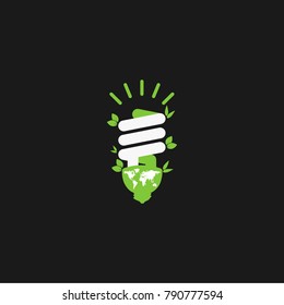 Eco friendly power concept.