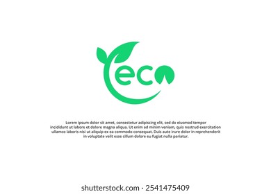 eco friendly product brand logo