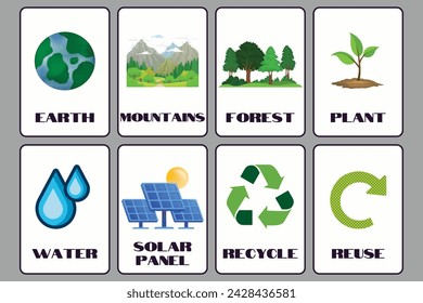 Eco friendly reciclar eslóganes de tecnología verde fondo de pantalla banner
