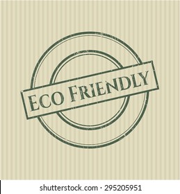 Eco Friendly rubber grunge stamp