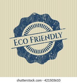 Eco Friendly rubber grunge stamp