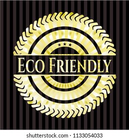 Eco Friendly shiny emblem