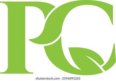 Eco Friendly Sign PC Green Leaf Logo