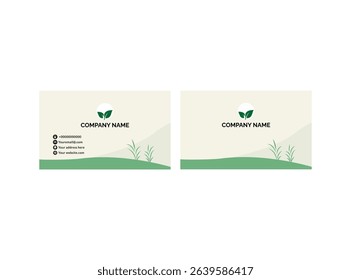 Eco friendly Simple abstract organic background 