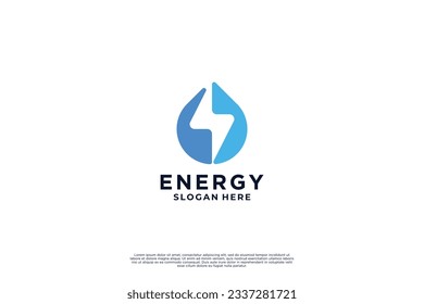 Eco friendly solar energy logo design