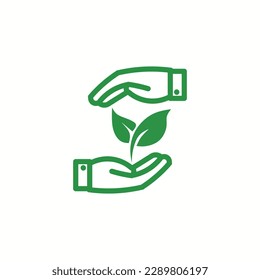 Eco friendly stamp icons Vector illustration with Green organic plant leaf. Eco friendly green leaf label sticker. 2d vector illustration.