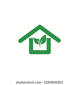 Eco friendly stamp icons Vector illustration with Green organic plant leaf. Eco friendly green leaf label sticker. 2d vector illustration.