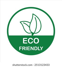 Eco friendly. eco. eco friendly sticker. eco friendly label