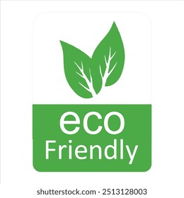 Eco friendly sticker. eco friendly label. eco . eco friendly icon