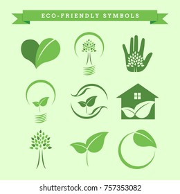 Eco Friendly Symbols