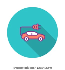 Eco Friendly Transport Flat Icon