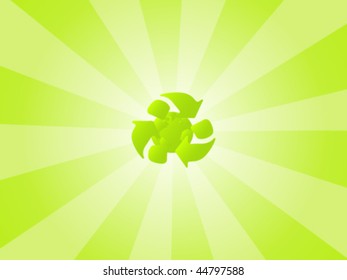 Eco Friendly Vector Background