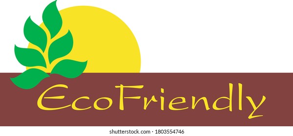 Eco Friendly vector composition image  