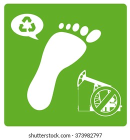 
eco friendly , vector green and white colors