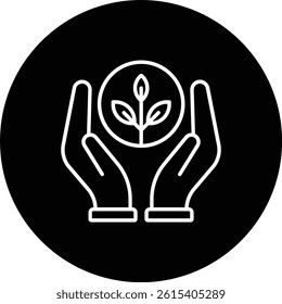 Eco Friendly vector icon. Can be used for printing, mobile and web applications.