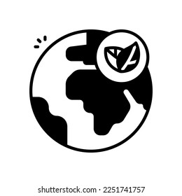 Eco friendly vector icon glyph icon style.Can be used for wedding invitations, card designs and background design