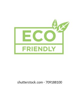 Eco Friendly Vector Logo Design