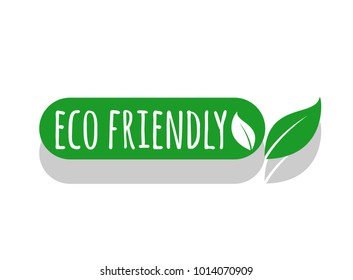 eco friendly vector logo, eco  label.