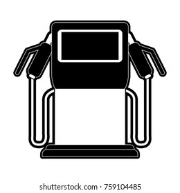 Eco fuel dispenser icon vector illustration graphic design