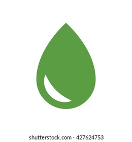 eco fuel, ecology green icons set on white background
