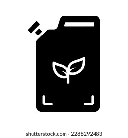 Eco fuel icon. sign for mobile concept and web design. vector illustration