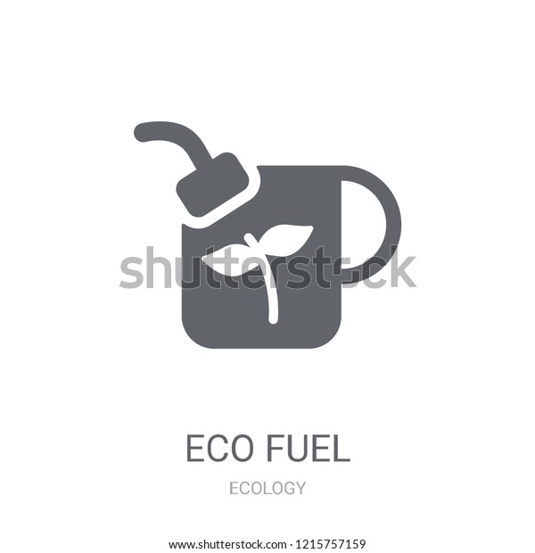 Eco fuel icon. Trendy Eco fuel logo concept
on white background from Ecology collection. Suitable for use on
web apps, mobile apps and print
media.