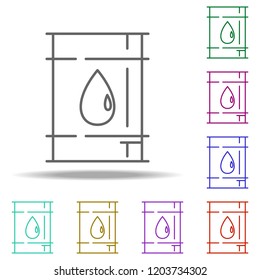 eco fuel outline icon. Elements of Ecology in multi color style icons. Simple icon for websites, web design, mobile app, info graphics