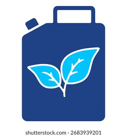 Eco Fuel Simple Vector Icon Collection