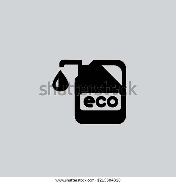 Eco fuel\
station,gasoline filling machine\
icon