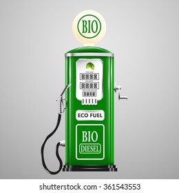 Eco Fuel, Vintage Bio Diesel Pump.