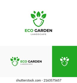 Eco Garden Logo Template Design