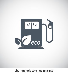 eco gas vector icon