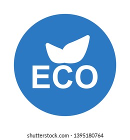 Eco glyph double color icon