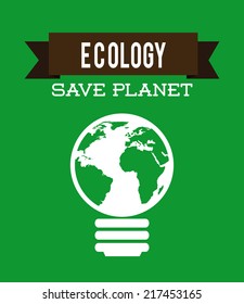 eco graphic design ,vector illustration