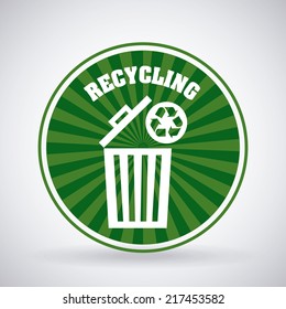 eco graphic design ,vector illustration
