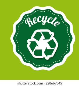 eco graphic design , vector illustration