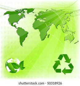 Eco green background