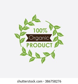Eco green badge