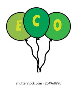 Eco Green Balloons