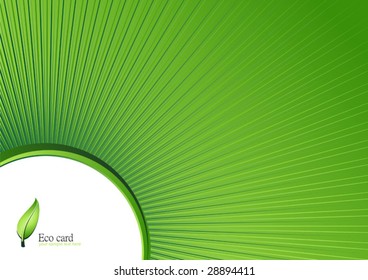 Eco green card