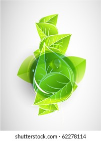 Eco green concept Eco green concept