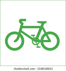 Eco green cycle  - Green Vector Icon