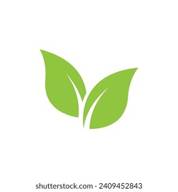 eco green energy  icon design illustration Template
