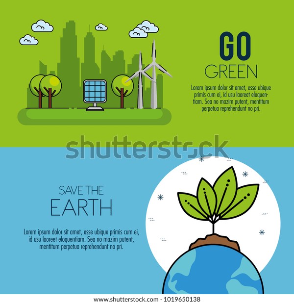 eco green energy
infographic design